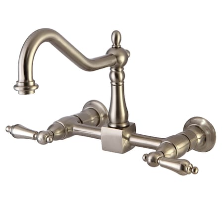 KS1248AL 2-Handle 8-Inch Wall Mount Kitchen Faucet